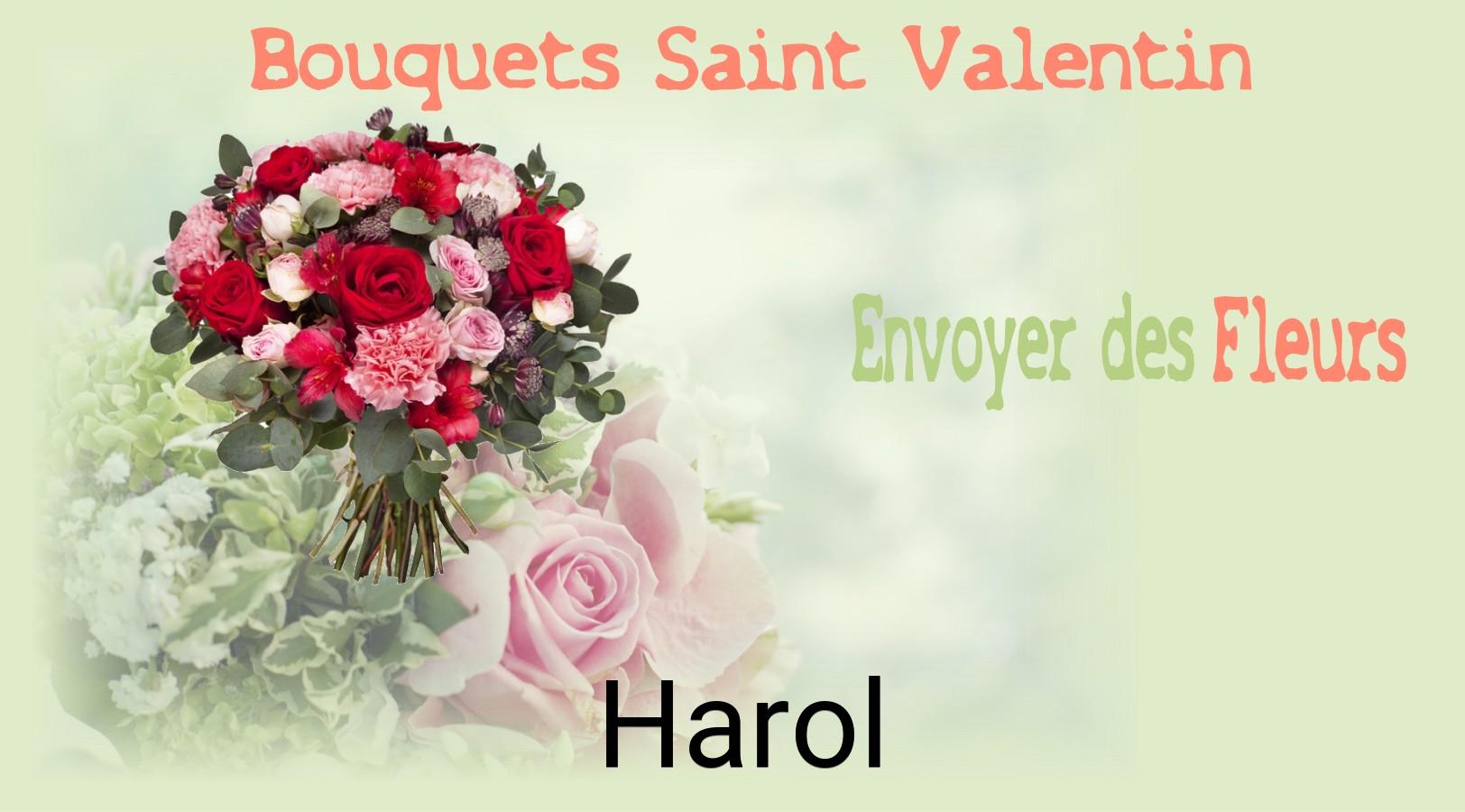 Roses de Saint-Valentin livrées à Harol